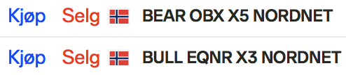 Tickeren i Bull og Bear